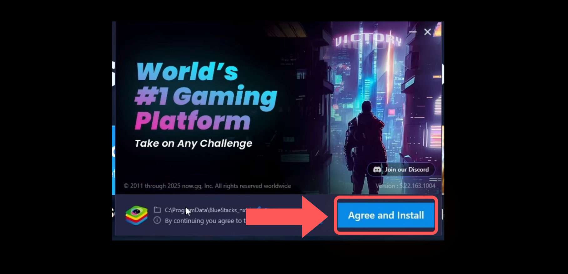 Netflix Mod APK installation - BlueStacks installer window on Windows